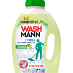 Средство для мытья полов WashMann Яблоко